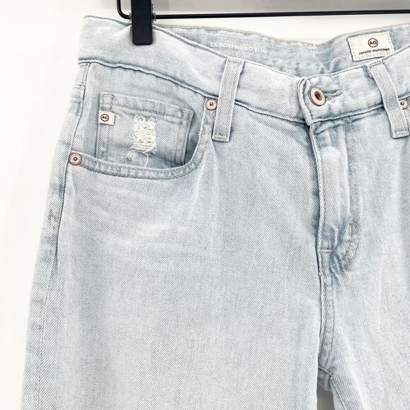 Andriano Goldschmied Ex Boyfriend Slim Jeans Women Size 26 Light Wash Distressed - Picture 3 of 5